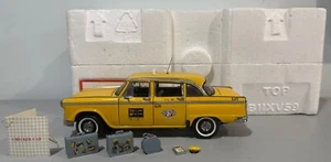 Franklin Mint 1963 Checker Taxi cab Yellow #B11XV59 Diecast Scale Car - Picture 1 of 5