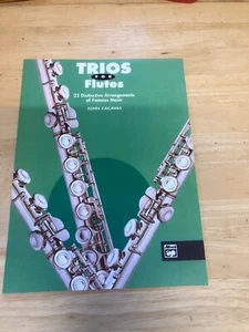 Trios for flutes by John Cacavas (Book for 3 flute players) - Picture 1 of 1