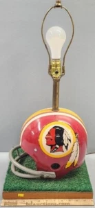 1970’s Kra Lite Washington Redskins Riddell Football Helmet Table Lamp - Picture 1 of 7
