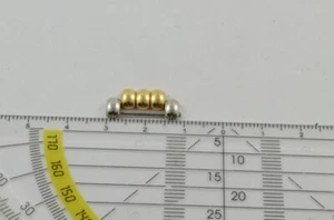 CHOPARD HAPPY DIAMONDS STAHL/GOLD ARMBAND ERSATZGLIED 18MM STAHL VINTAGE - Bild 1 von 1