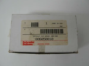 Schrader Bellows 006050010 verti scale hydraulic gauge new - Picture 1 of 6