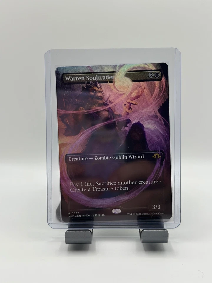 MTG, Warren Soultrader (Borderless) 332 Modern Horizons 3 Foil - Image 1 of 1