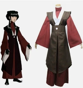 Avatar ATLA Fire Nation Mai Cosplay Costume Women Kung Fu Outfit #$ - Picture 1 of 8