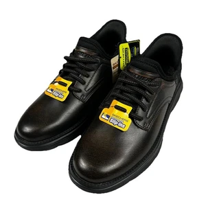Skechers Mens Slip-Ins Dress Shoes Mens 7 Dark Brown Memory Foam Comfortable New - Picture 1 of 12