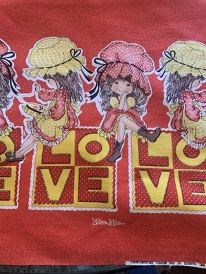 Vintage Yardage Petticoats and Pantaloons Red 1 7/8 yards Roth Greeting Cards - Image 1 of 4