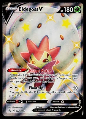 Eldegoss V SWSH084 SWSH: Sword & Shield Promo Cards Promo - Image 1 of 2