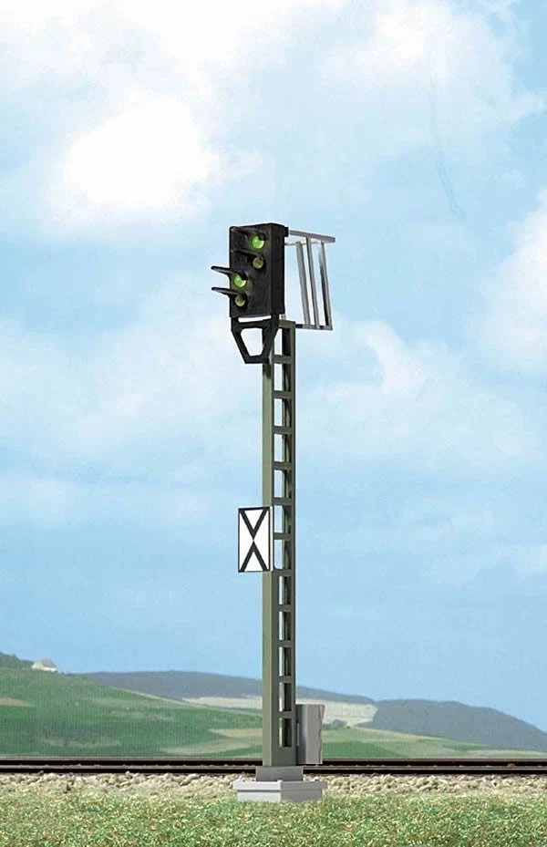 Busch 5804 HO Scale Block Pre-Warning Signal 4 LEDs Light - Image 1 of 1