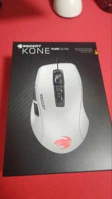 ROCCAT KONE PURE ULTRA Gaming Mouse White Used/Tested - Image 1 of 4