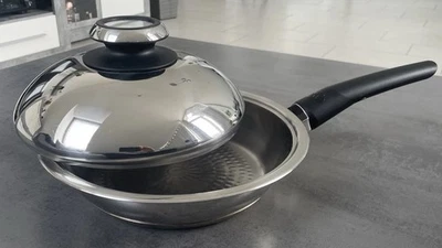 AMC HotPan Prime Edelstahlpfanne 24 cm 2L m. Deckel, OVP - Bild 1 von 4