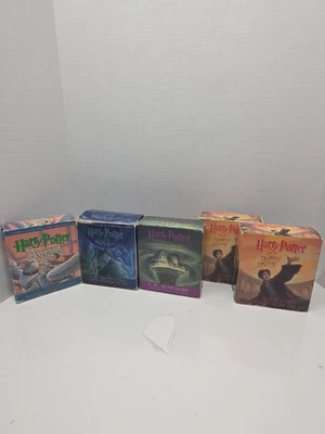 Harry Potter Unabridged Audiobook Sets By Jim Dale Years 3 , 5 , 6 & 7 - Image 1 of 4