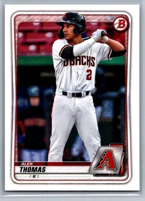 2020 Bowman Draft #BD-195 Alek Thomas - Image 1 of 2