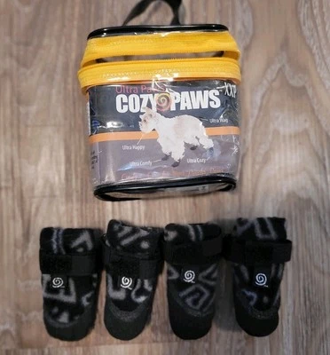 Ultra Paws Cozy Paws 牵引狗靴。 XXPetite 尺寸  — 第 1/3 张图片