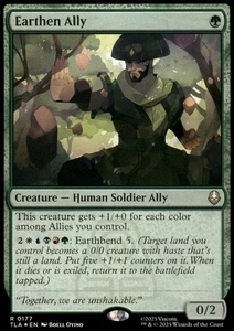 Magic The Gathering - Earthen Ally 177 Avatar: The Last Airbender R - Lámina - Imagen 1 de 2