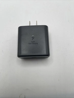 Original Samsung Galaxy S25 S24 S23 +/Ultra 45W USB-C Super Fast Charge Adapter - Image 1 of 4
