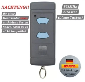 Ersatzhandsender ✅️Kompatibel Mit Hörmann 868 MHz🚘HSM 4 HSM 2 HS1 HSE2 HSE4✔️ - Bild 1 von 11