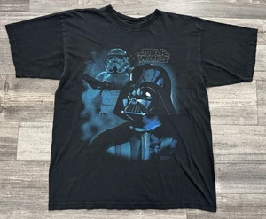 Camisa De Colección Star Wars Para Hombres 2XL Darth Vader Storm Trooper Película Años 90’s Camiseta Negra - Imagen 1 de 7