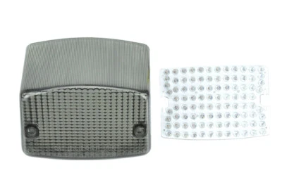 Luz trasera LED señal de giro apta para Kawasaki 1985 Vulcan 700 86-06 Vulcan 750 ahumado Foto 1 de 2