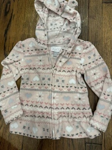 Children Place 4t Girls Fleece Jacket  - Picture 1 of 2