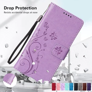 For Google Pixel 9 Pro XL 8A 7 Magnetic PU Leather Flip Wallet Phone Case Cover - Picture 1 of 87