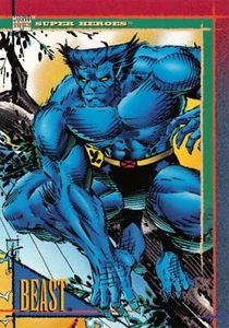 BEAST / 1993 Marvel Universe Series 4 (SkyBox) BASE Trading Card #111 - Picture 1 of 2