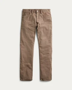 Ralph Lauren RRL Low Straight Fit Jean Olive 12.75oz Heavy Bull Denim NWT - Picture 1 of 9