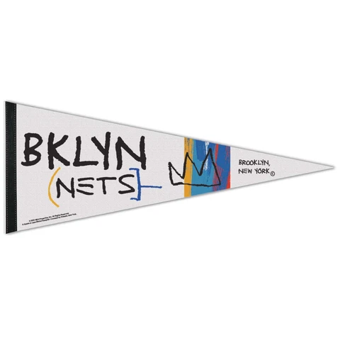WinCraft Brooklyn Nets 12" x 30" 2022/23 City Edition Premium Pennant Cover