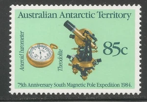 Territorio Antártico Australiano #L58 (A14) montado sin montar o nunca montado - 1984 85c barómetro aneroide - Imagen 1 de 1