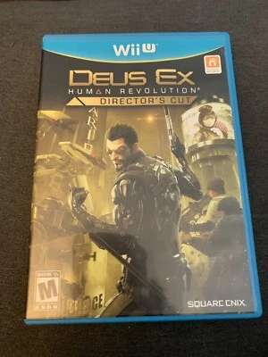 Deus Ex: Human Revolution - Director's Cut (Wii U, 2013) Complete. Tested - Image 1 of 3