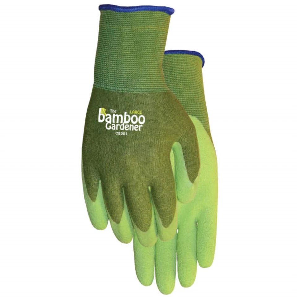 Bamboo Gardner (#C5301M) General Purpose Gloves by Bellingham Glove, Green- Med - Image 1 of 1