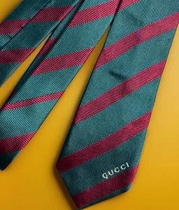 Vintage Gucci Slim Silk tie - Picture 1 of 7