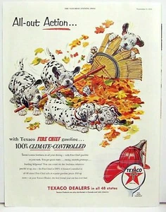 Texaco Anzeige All-Out Action 1954 - Bild 1 von 2
