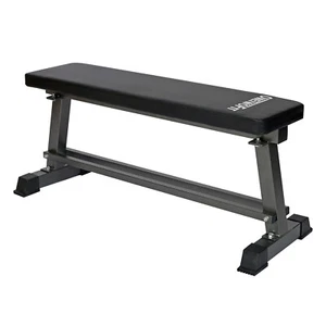 LUXTRI Flachbank Hantelbank mit Ablage Schrägbank Fitnessbank Bauchtrainer 300kg - Bild 1 von 7