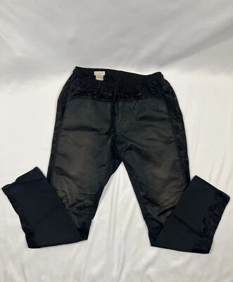 Pantalón negro bordado vintage Dries van noten, talla 48, hecho en RUMANIA Foto 1 de 4