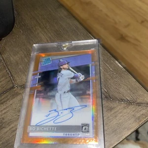 2020 Donruss Optic - Bo Bichette Rated Rookie Orange Auto /99 (#RRS-B1) - Picture 1 of 3