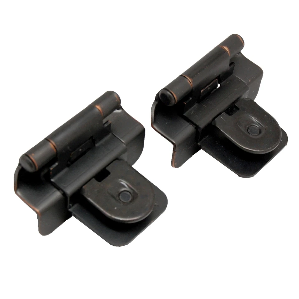 Lot 50 Amerock Bronze Cmr8700orb Steel 3/8" Inset Double Demountable Door Hinge