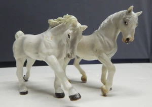 Schleich 4" inch Horse Mare Stallion White Lot 2004 - Picture 1 of 5