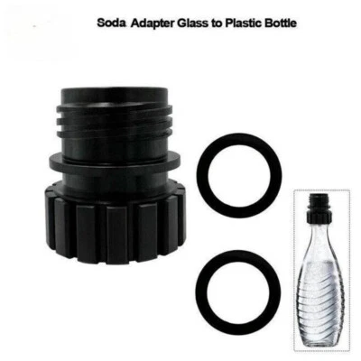 Quick Connect Soda Water Glass Adapter for Sodastream Machine 0.7L Glass Bottle - Image 1 of 4