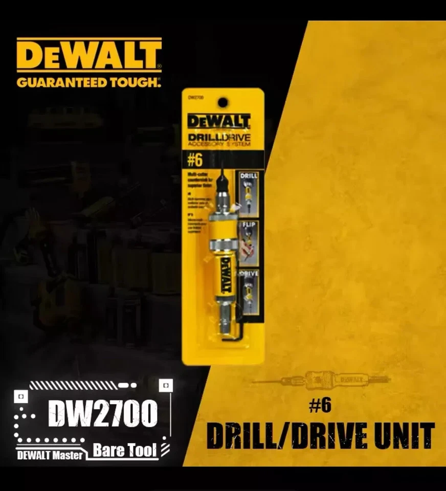 DEWALT DW2700 #6 Drill Flip Drive Complete Unit 6mm - Image 1 of 4