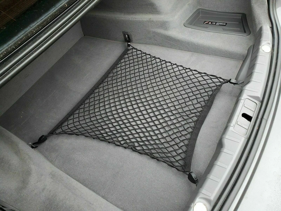 Rede de carga de malha estilo piso tronco traseiro para BMW Série 7 2007-2021 nova em folha - Imagem 1 de 4