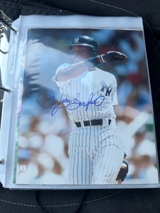 Jesse Barfield Yankees Blue Jays signed Baseball8x10 photo - Picture 1 of 1
