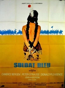 Peter Strauss Candice Bergen SOLDIER BLUE Ralph Nelson 1970 FRENCH POSTER 47x63R - Picture 1 of 1