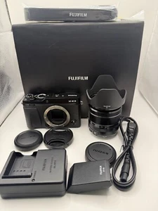 【Como Nueva】Cámara Fujifilm X-E3 24MP con Lente 18-55mm, Flash EF-X8 de Japón - Imagen 1 de 14