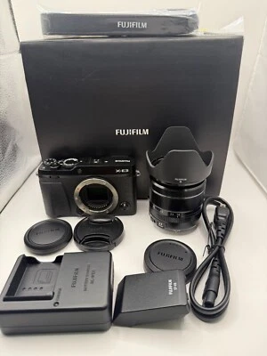 【Mint】Fujifilm X-E3 24MP Camera with 18-55mm Lens, EF-X8 Flash from Japan - image 1 of 4