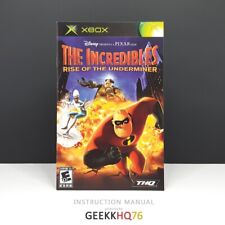 (XB) Manual • The Incredibles: Rise of the Underminer XBOX