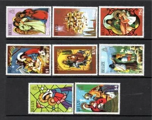 BELICE MNH 1980 SG594-601 NAVIDAD - Imagen 1 de 1