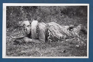 Yugoslavian army partisans, masked soldier, saboteur, diversionist vintage photo - Picture 1 of 2