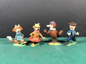 Lot Of 4 | Vintage Marx TV Tinykins Toys | Hanna Barbera Cartoons | 1960s - Picture 1 of 11