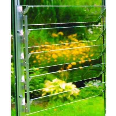 E.P.H. SCHMIDT GMBH Lamellen-Wandfenster, smaragd, mit ESG 3mm für Vitavia Gewächshaus Pergart EPH