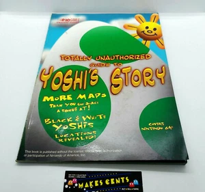 1990s - Yoshi's Story Totally Unauthorized Guide For Super Nintendo SNES - Picture 1 of 1