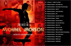 Mix CD Best Of Michael Jackson 5 Beat It PYT Billie Jean Thriller Smooth Crimina - Imagen 1 de 1